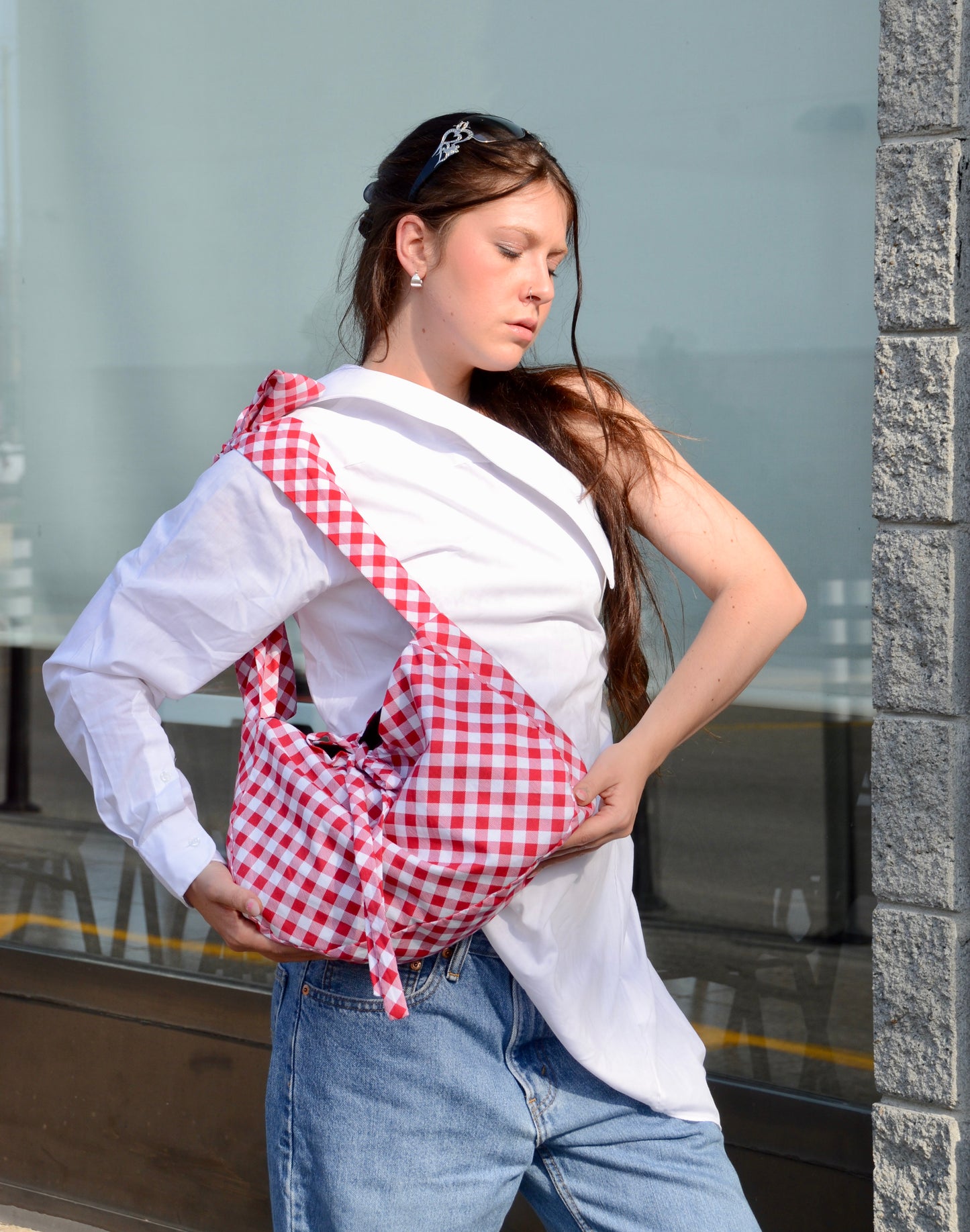Red bows bag π