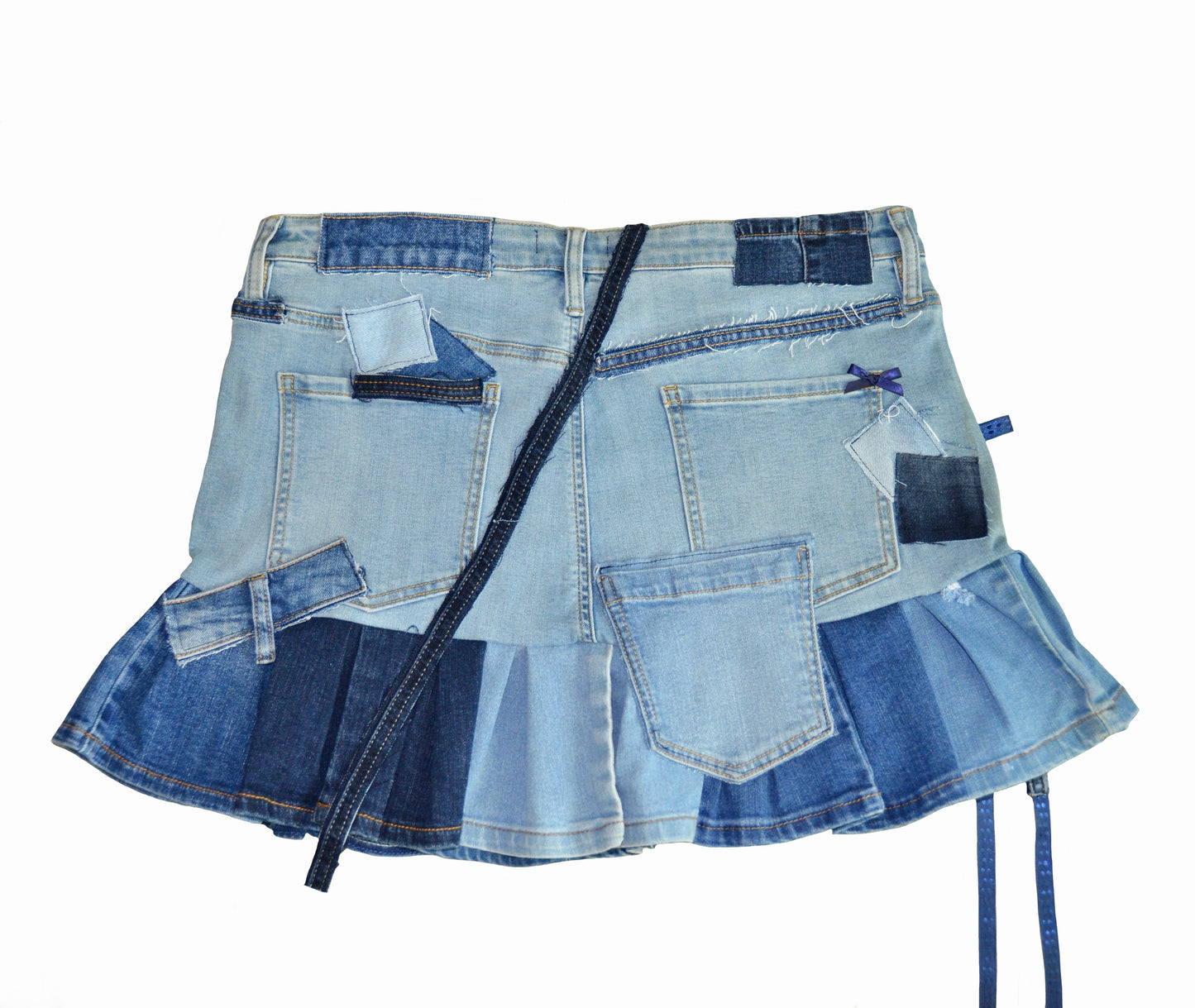 Jupe en jeans recyclés XL