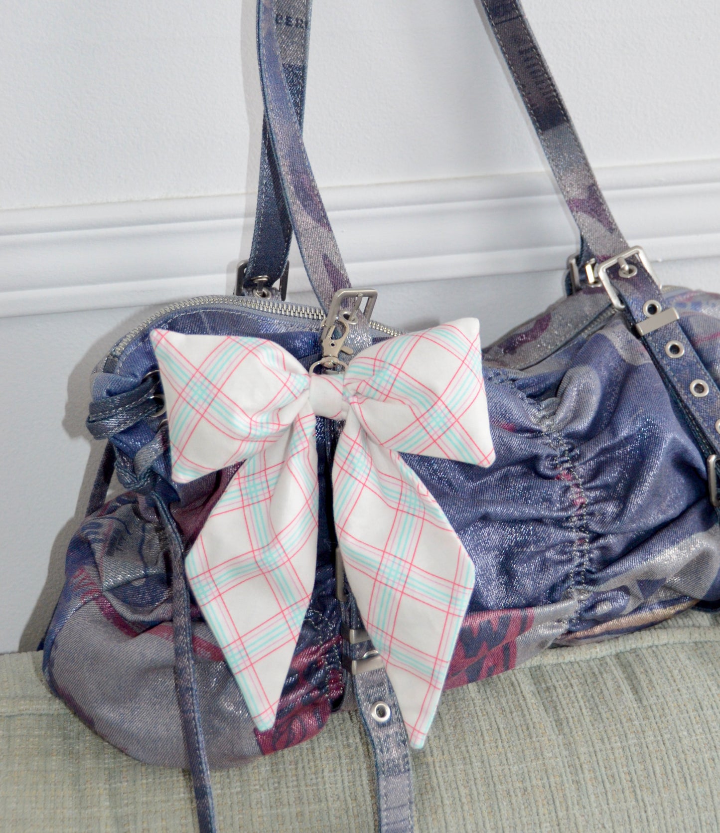 Porte-clĂ©s Boucle fleurie đČ