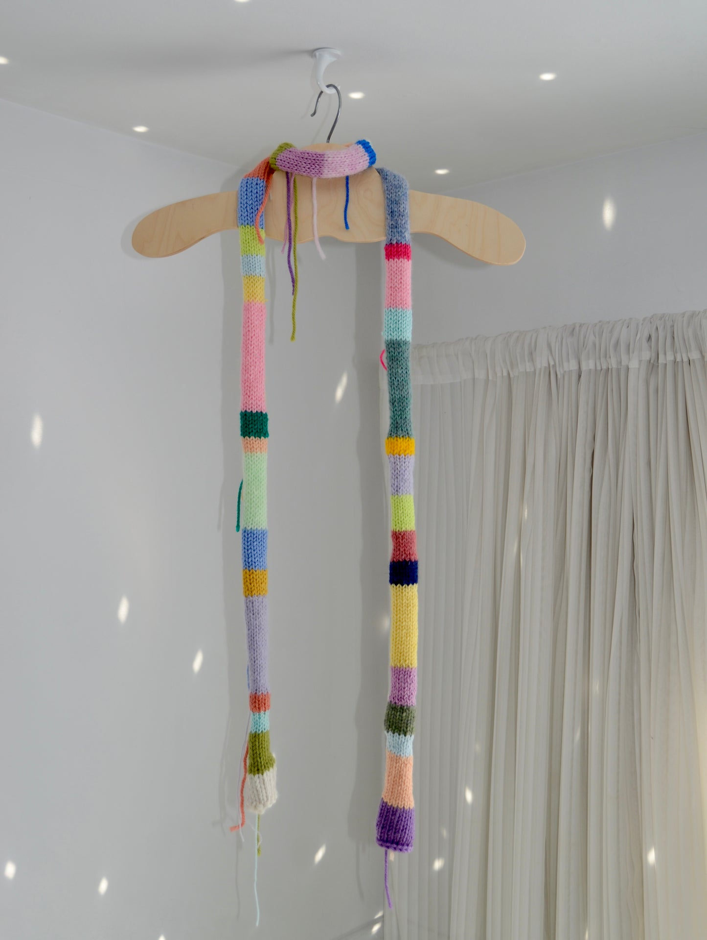 Multicolour mini scarf