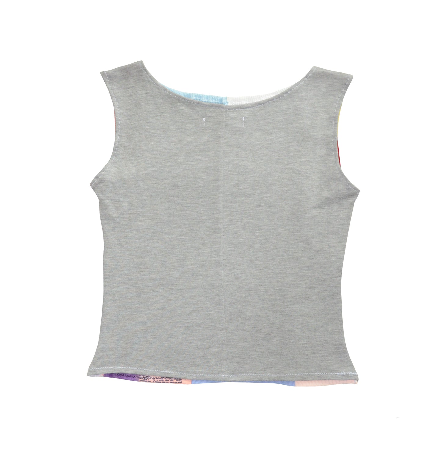 Patchwork tank top XS - 01