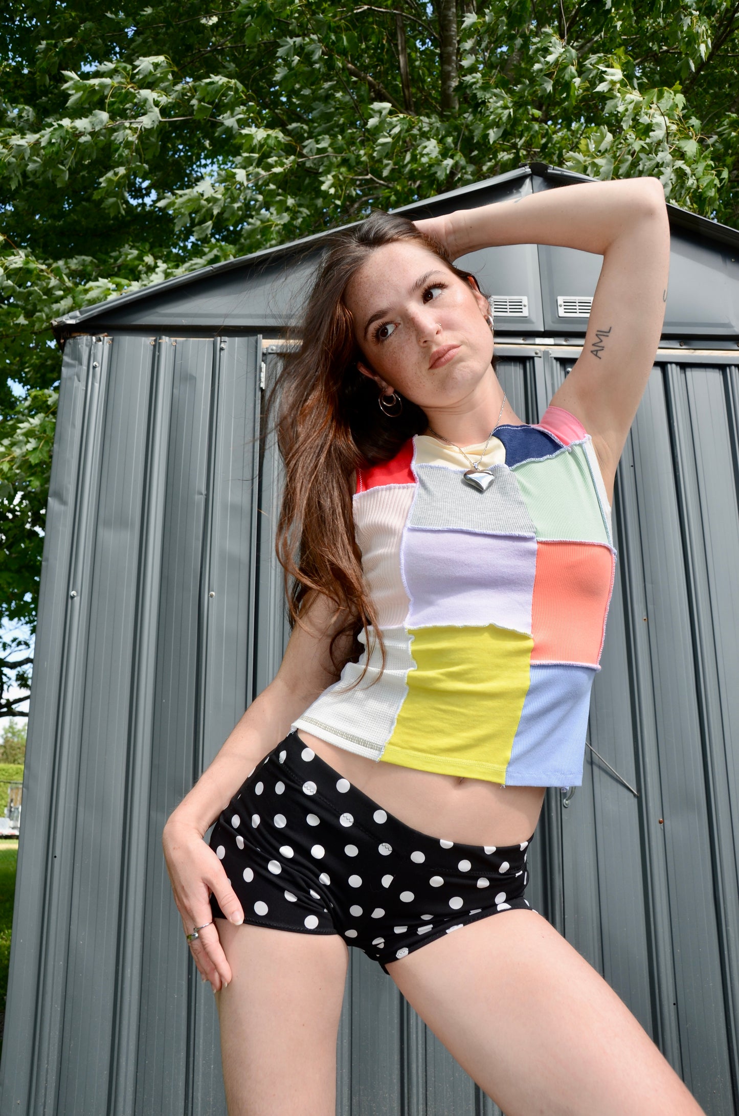 Camisole patchwork XS - 02