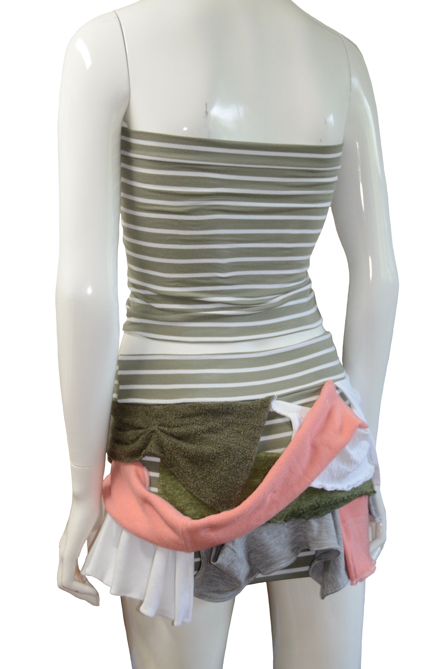 Ensemble kaki ligné