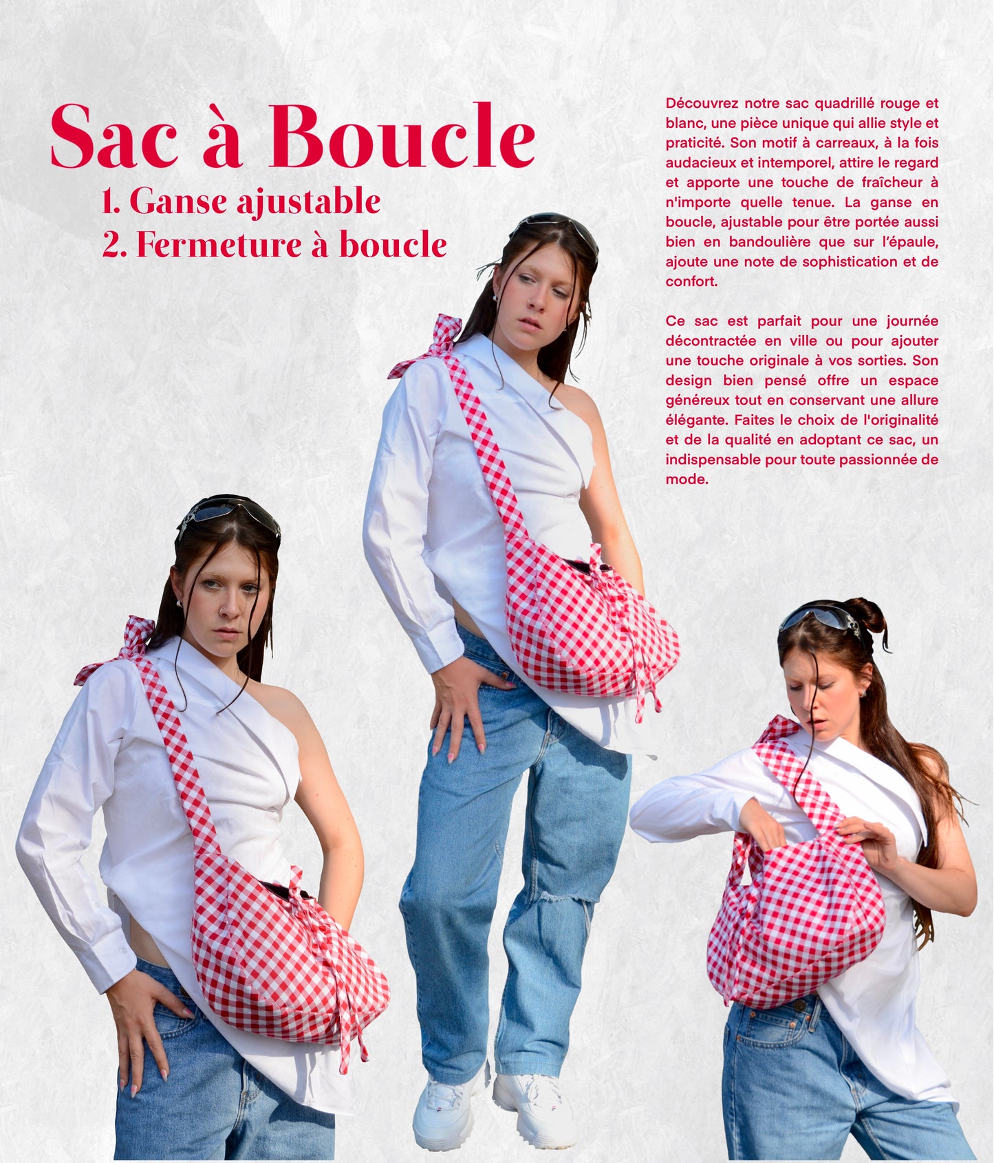 Red bows bag π