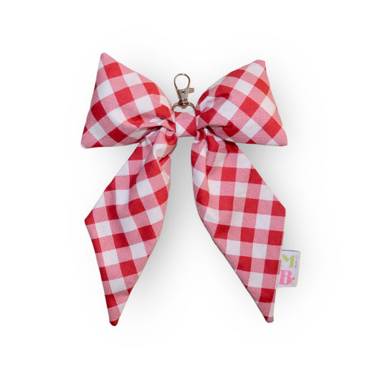 Porte-clés Boucle rouge 𓏲