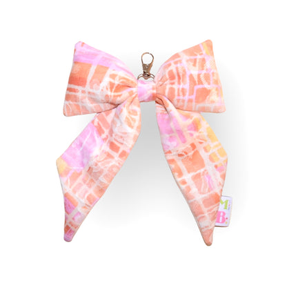 Porte-clés Boucle orange 𓏲