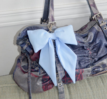 Porte-clés Boucle bleu 𓏲