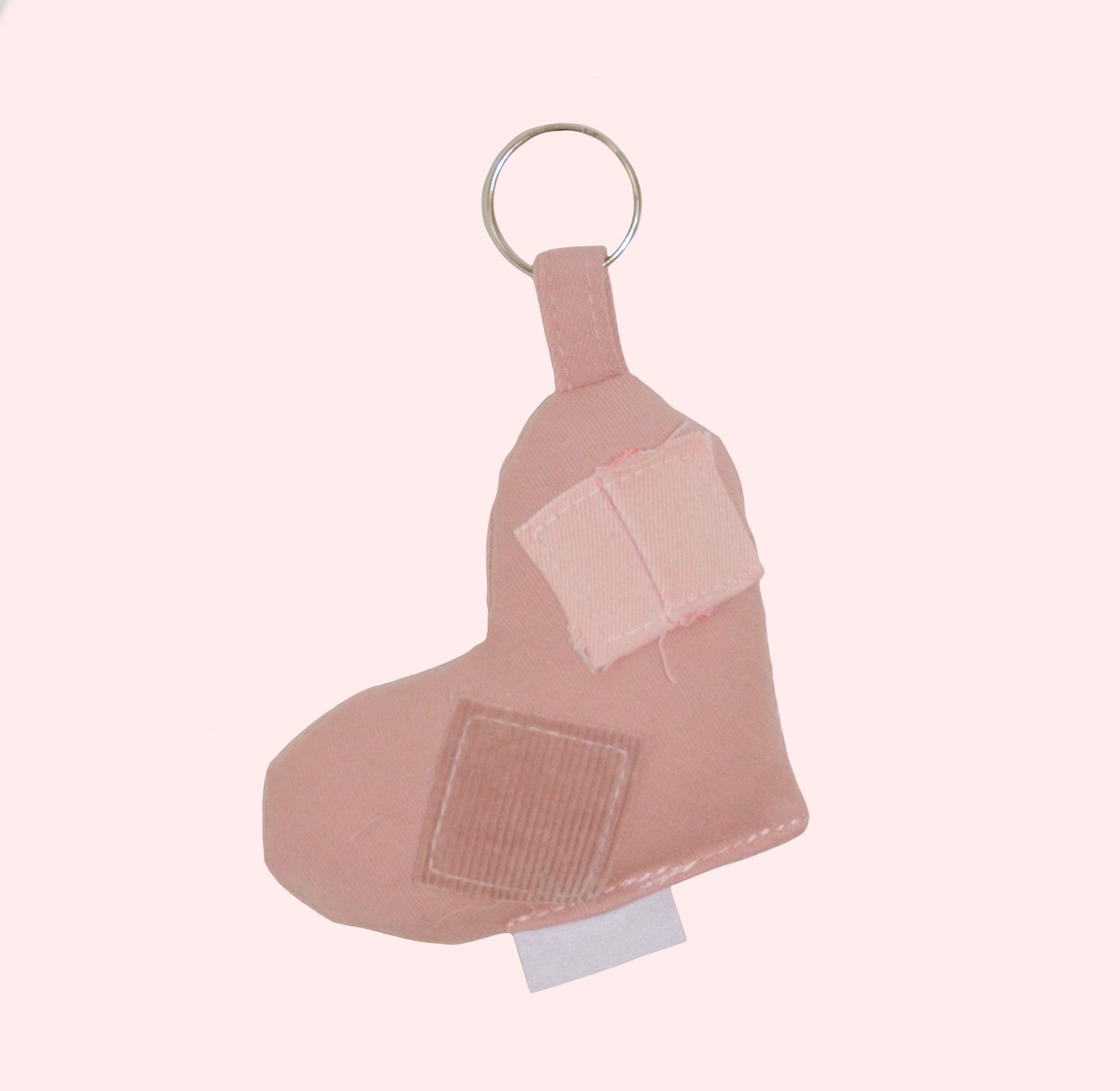 Pink heart key ring ♡