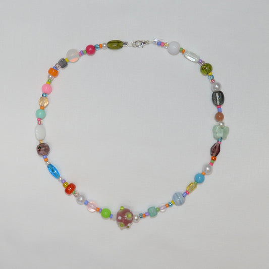 Multicolored necklace 01