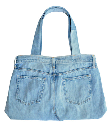 Sac fourre-tout en jeans