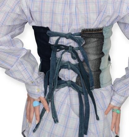 Corset en jeans