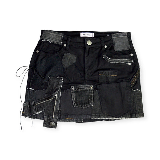 Jupe de jeans recyclés XS-S