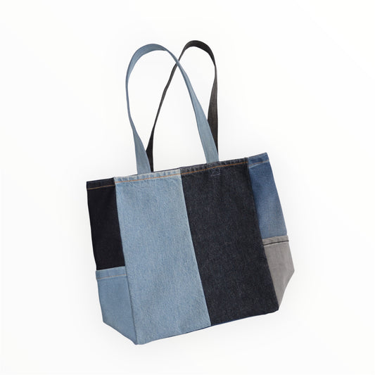 Sac rectangle en jeans