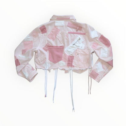 Veste de jeans Rose recyclé
