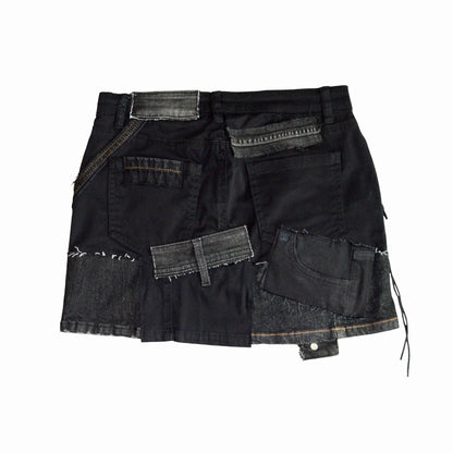 Jupe de jeans recyclés XS-S
