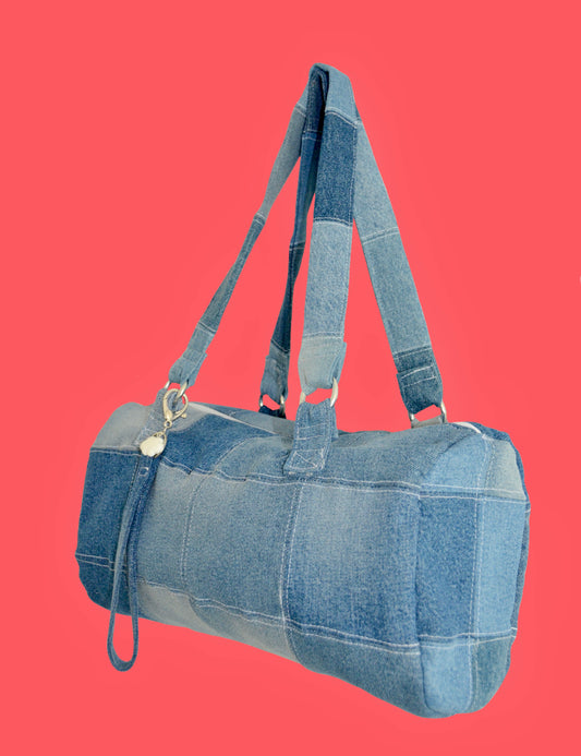 Sac en jeans recyclé Vintage