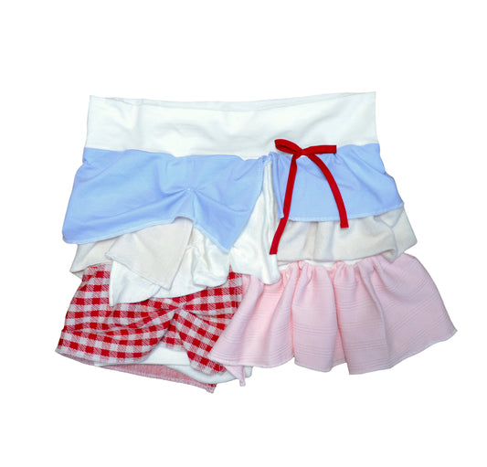 Jupe patchwork extensible ღ
