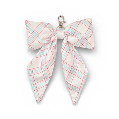 Porte-clés Boucle blanc 𓏲