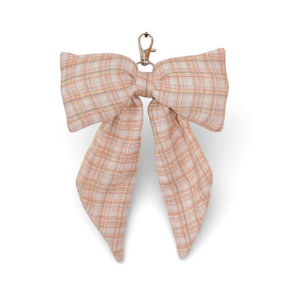 Porte-clés Boucle saumon 𓏲