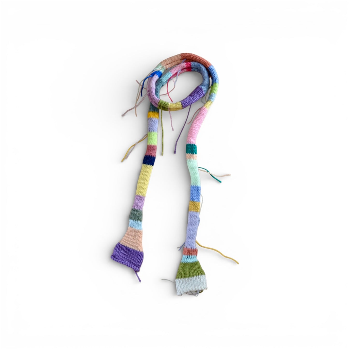 Multicolour mini scarf